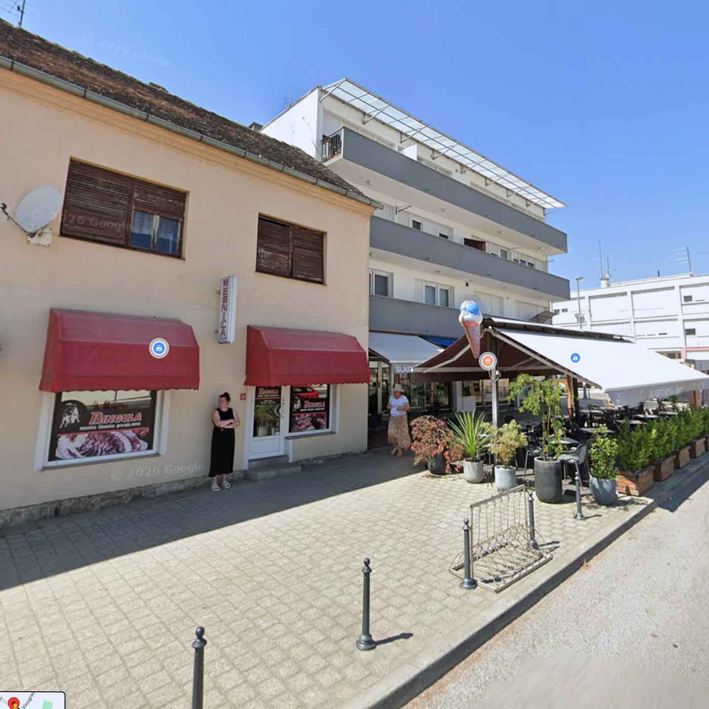 Izlog matične poslovnice u Popovači